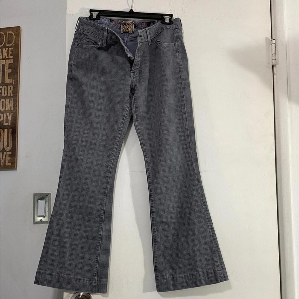 Rich & Skinny Charcoal Flare Jeans